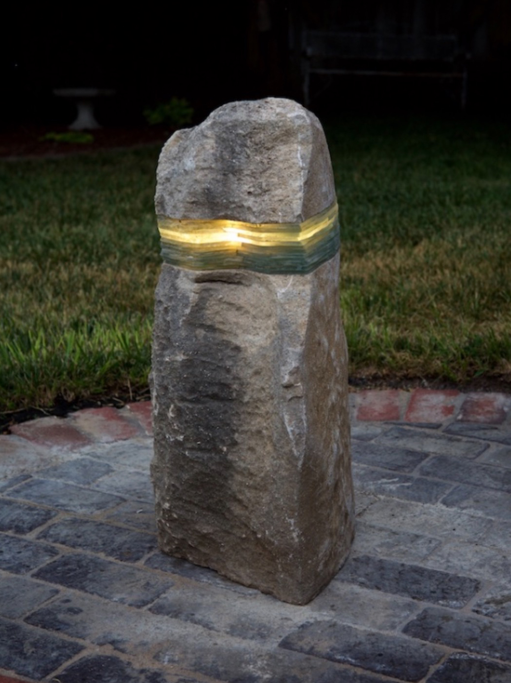natural stone light